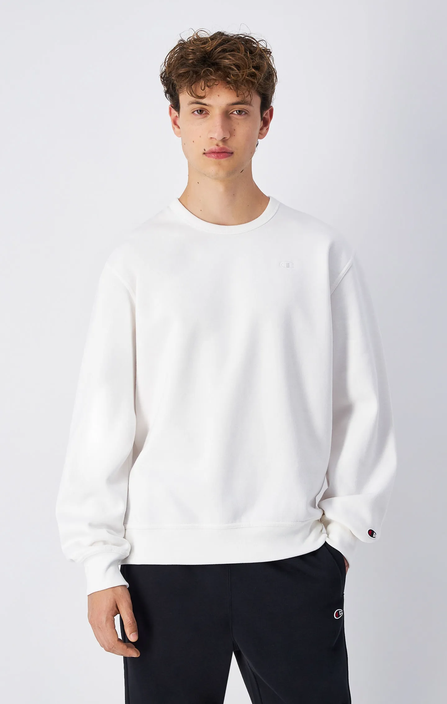 Sweatshirt en molleton avec logo C ton sur ton | Champion France